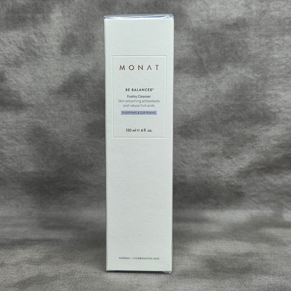 MONAT Be Balanced Foamy Cleanser w/Antioxidants 4 fl oz NEW & Sealed